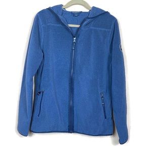 Pendleton Fleece Full Zip Hooded Jacket Size L